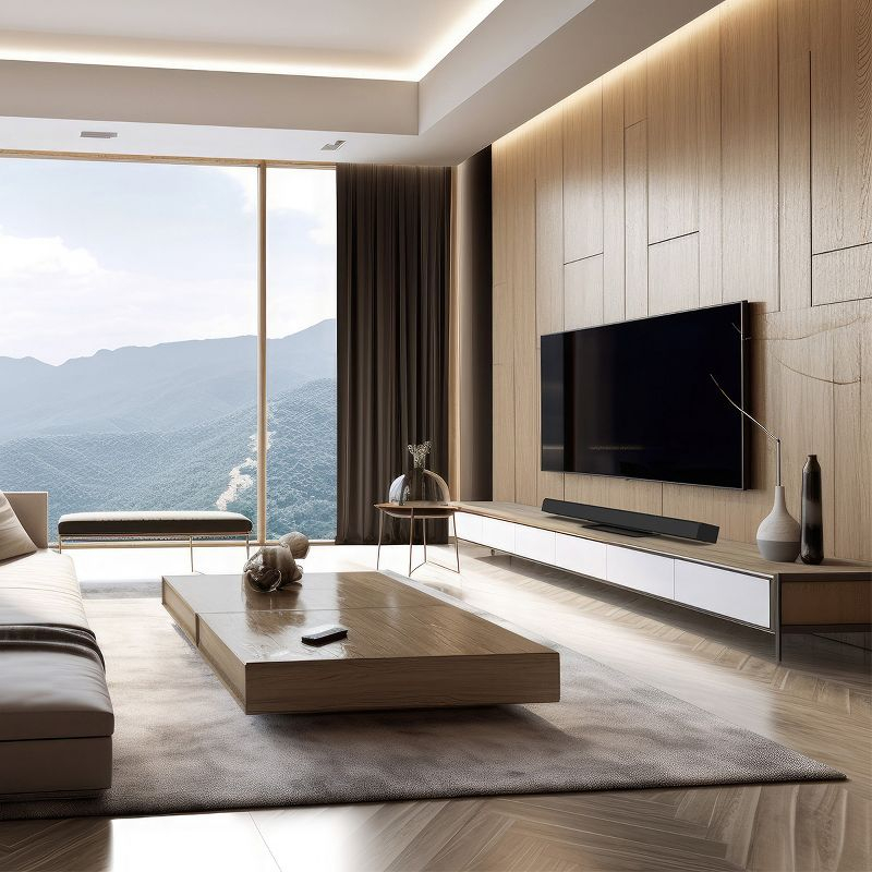 Kanto S10 Low-Profile Angled Sound Bar and Center Channel Speaker Stand