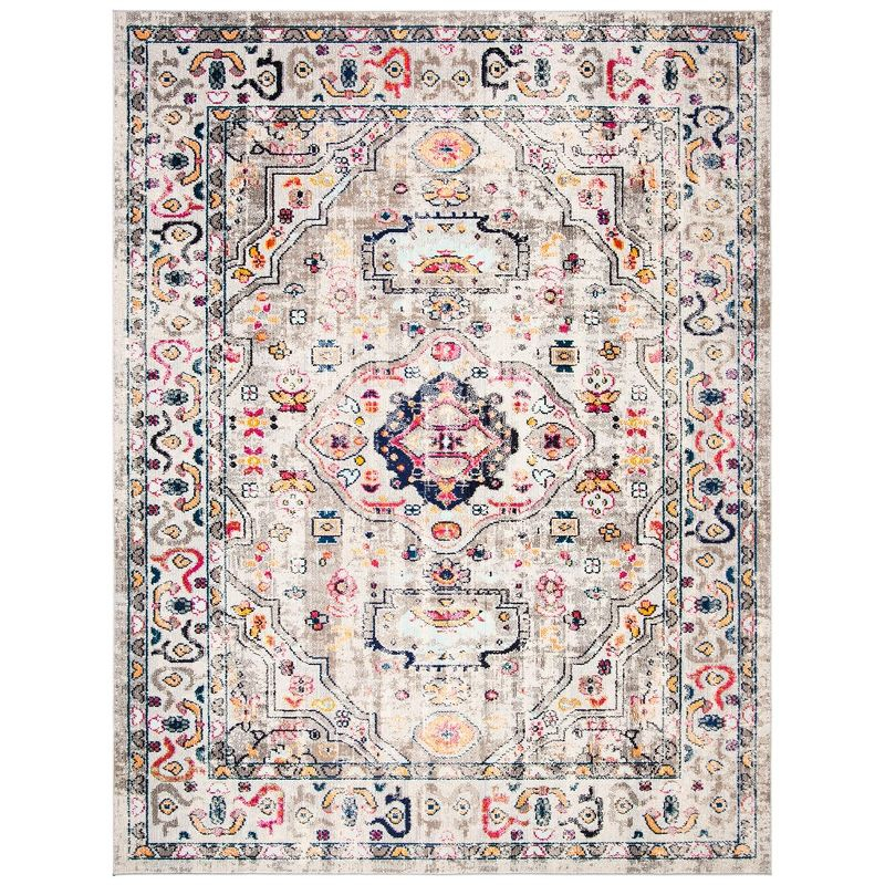 Madison MAD468 Power Loomed Indoor Area Rug - Grey/Blue - 9'x12' - Safavieh