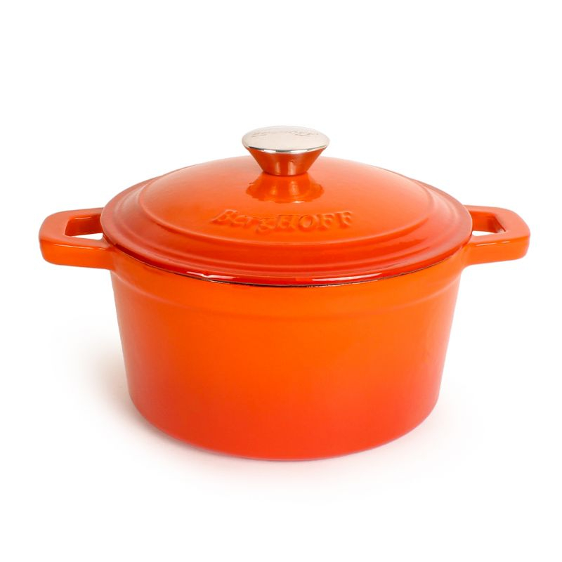 Prep & Savour Neo Cast Iron 3qt. Round Dutch Oven with Lid