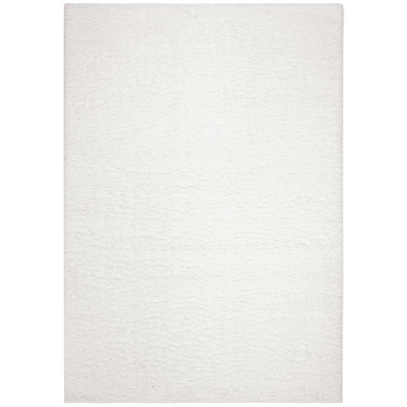 August Shag 900 AUG900 Power Loomed Indoor Area Rug - White - 9'x12' - Safavieh