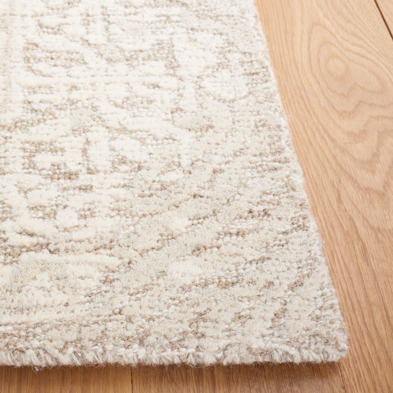 Metro MET905 Hand Tufted Area Rug - Natural/Ivory - 8'x10' - Safavieh.