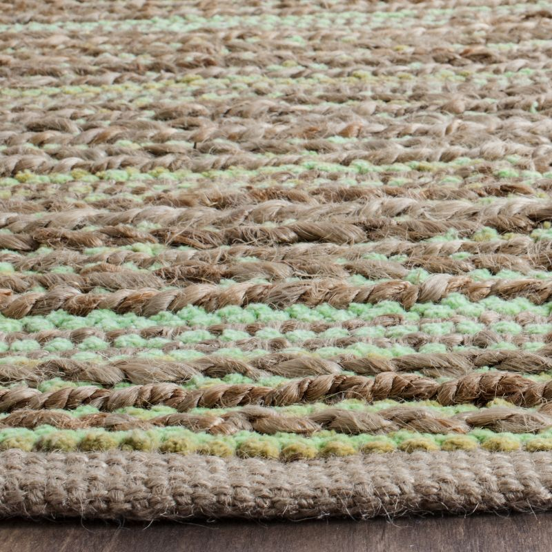 Cape Cod CAP851 Woven Indoor Runner Rug - Green - 2'3"x8' - Safavieh
