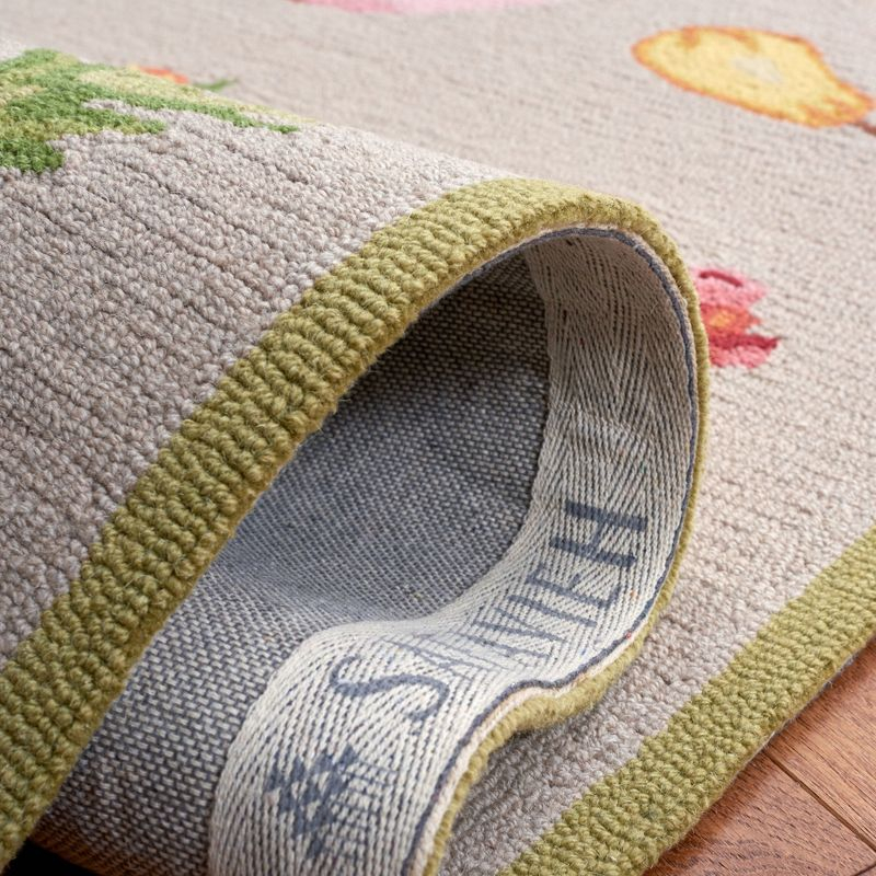 Chelsea HK265 Hand Hooked Accent Rug - Stone - 1'8"x2'6" - Safavieh.