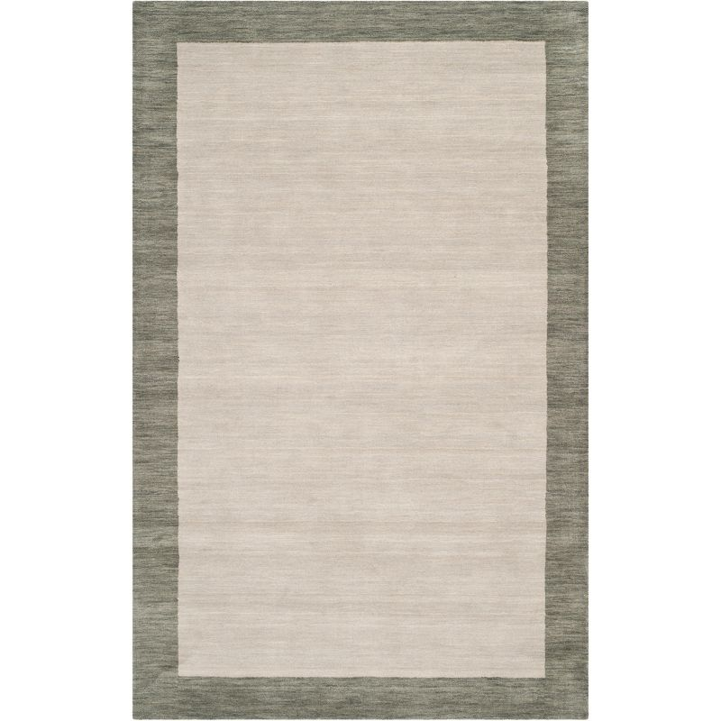 Himalaya HIM580 Hand Loomed Area Rug - Light Grey/Dark Grey - 5'x8' - Safavieh.