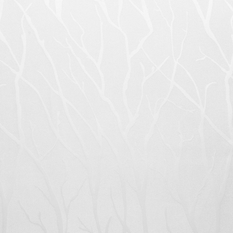 Set of 2 (84"x52") Forest Hill Woven Blackout Grommet Top Window Curtain Panel White - Exclusive Home: Thermal Insulated, Room Darkening