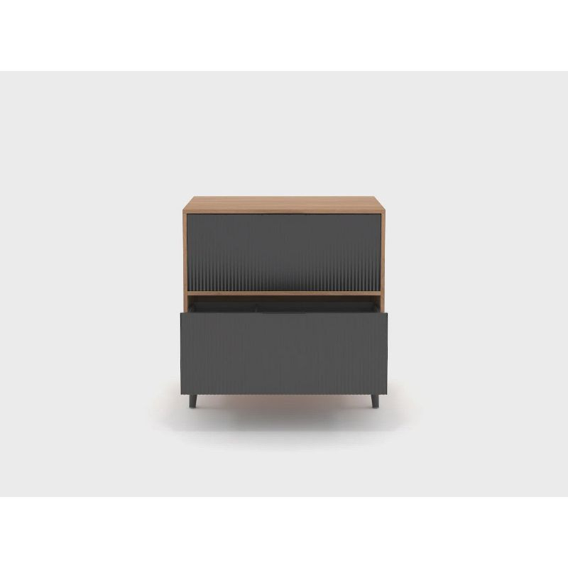 Ambleside 2 Drawer File Cabinet Serene Walnut - Sauder