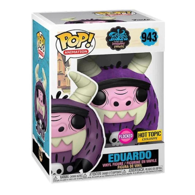 Funko Foster's Home for Imaginary Friends Funko POP | Eduardo (Flocked)
