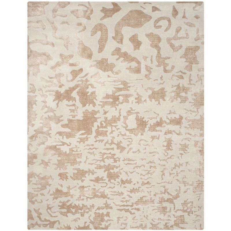 Soho SOH525 Hand Tufted Indoor Area Rug - Ivory - 7'6"x9'6" - Safavieh