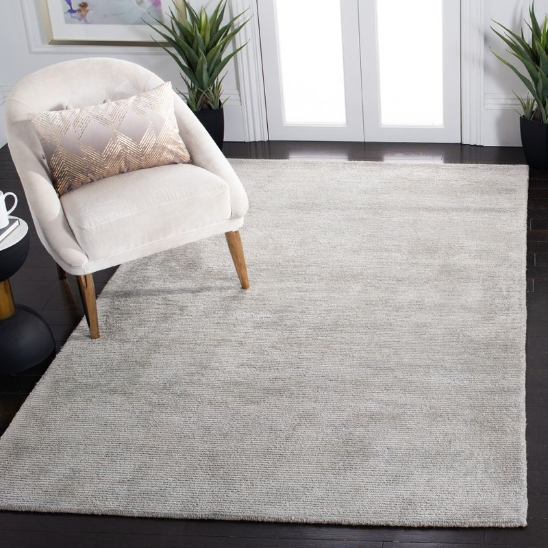Himalaya HIM152 Handmade Area Rug - 4'x6' - Grey - Safavieh