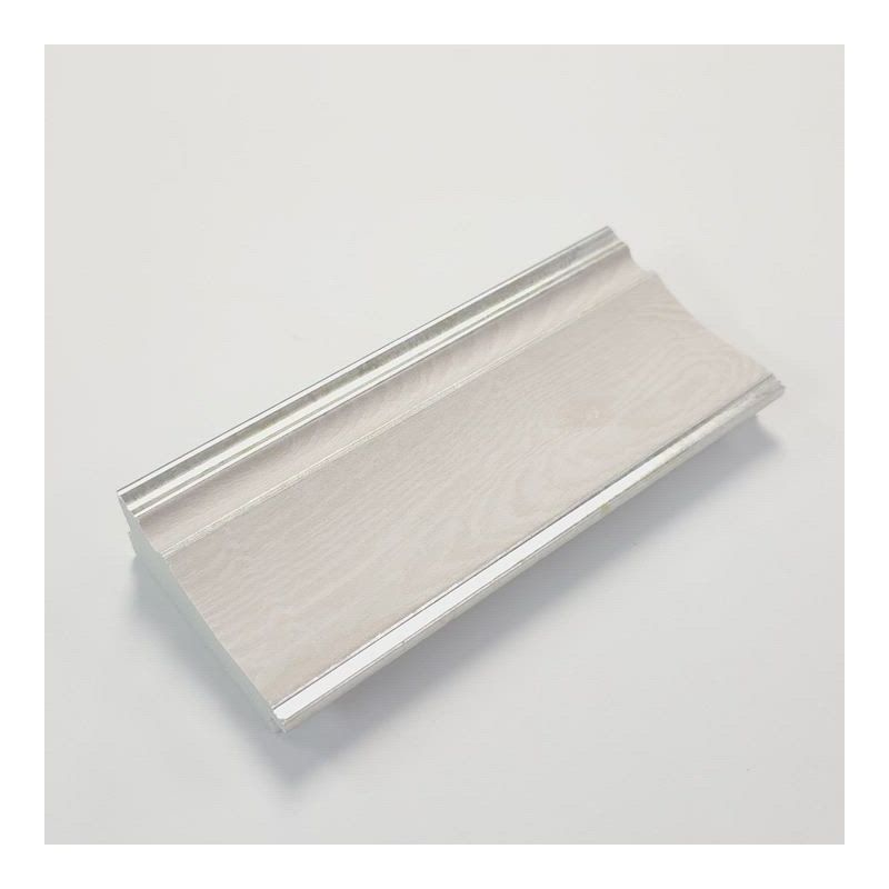 23" x 29" Non-Beveled Trio White Wash Silver Bathroom Wall Mirror - Amanti Art: Modern Rectangle, Includes Mount Hardware