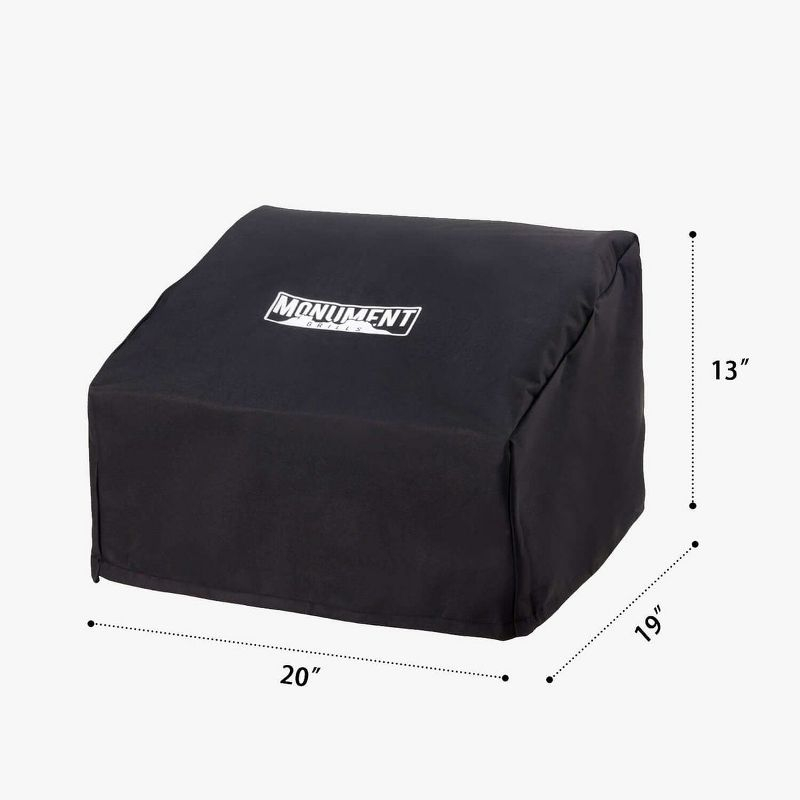 Monument Grills Monument Waterproof Heavy Duty Gas BBQ 2B Table Top Grill Cover for 13742 and G22