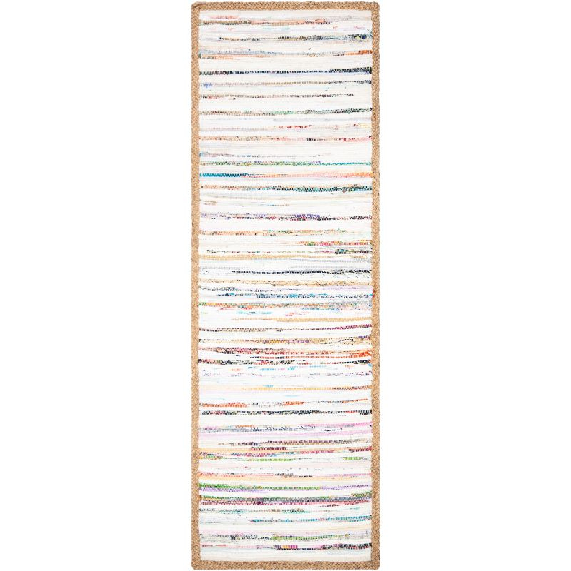Montauk MTK960 Hand Woven Runner Rug - Grey/Natural - 2'3"x7' - Safavieh.