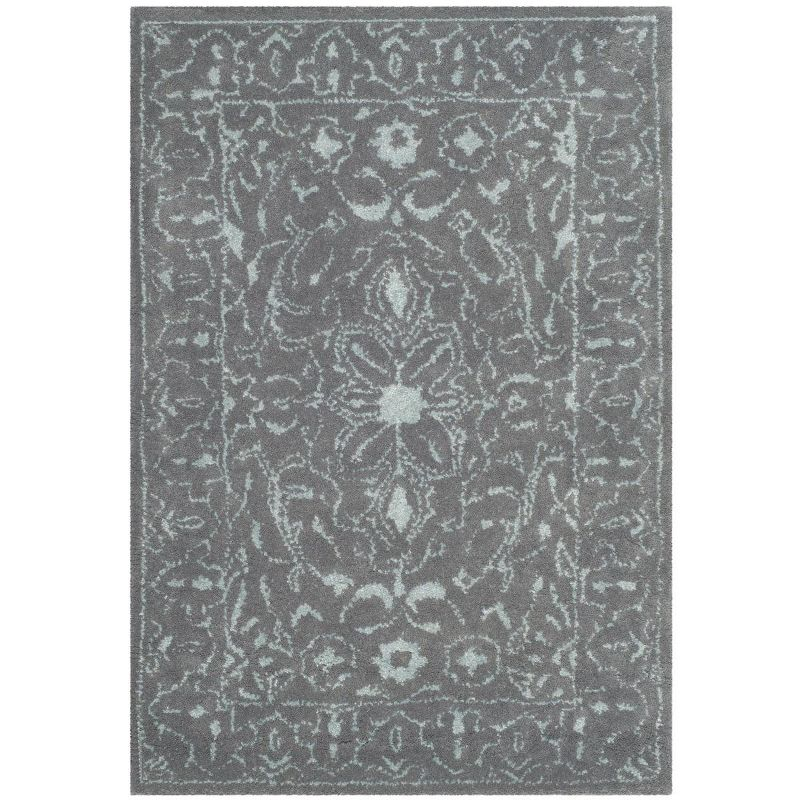 Glamour GLM516 Hand Tufted Accent Rug - Opal/Grey - 2'x3' - Safavieh.