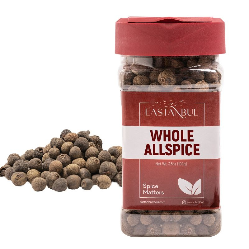 Eastanbul Allspice Berries Whole, Whole Allspice, Pimento Seeds, 3.5oz
