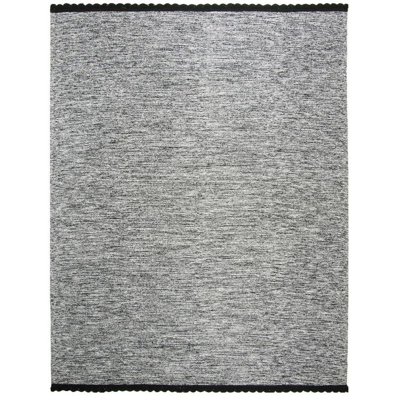Montauk MTK615 Hand Woven Indoor Area Rug - Black - 8'x10' - Safavieh