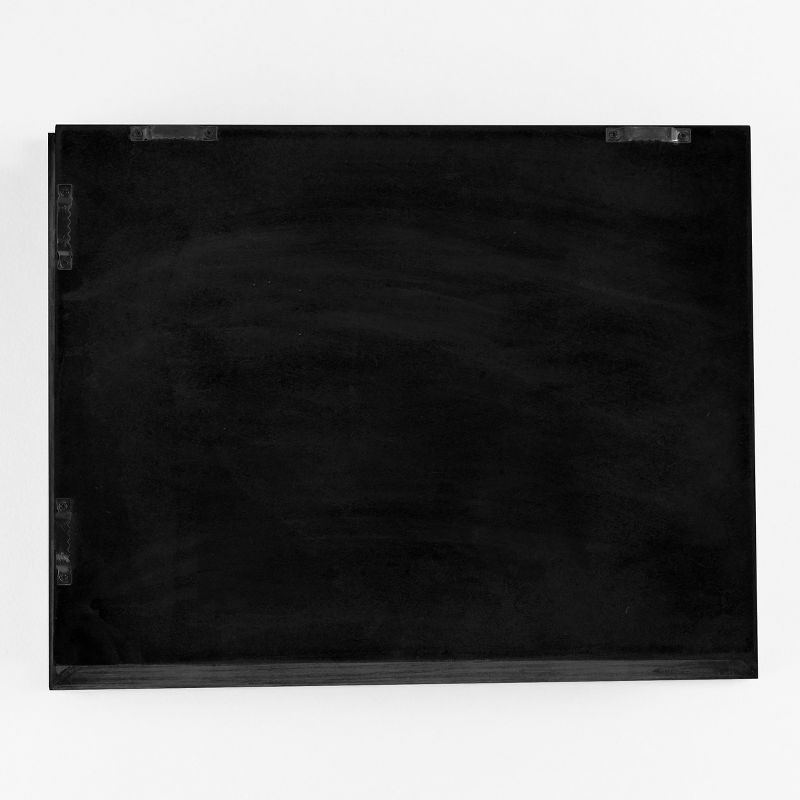 The Lakeside Collection Interchangeable Artwork Frame With Storage 5" x 7", 8.5" x 11", 9" x 12" - 9" x 12" Black