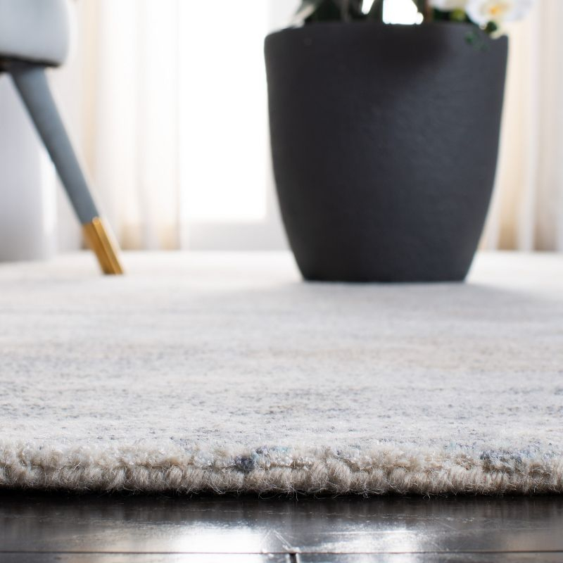 Restoration Vintage RVT113 Hand Tufted Runner Rug - Grey/Blue - 2'3"x8' - Safavieh.