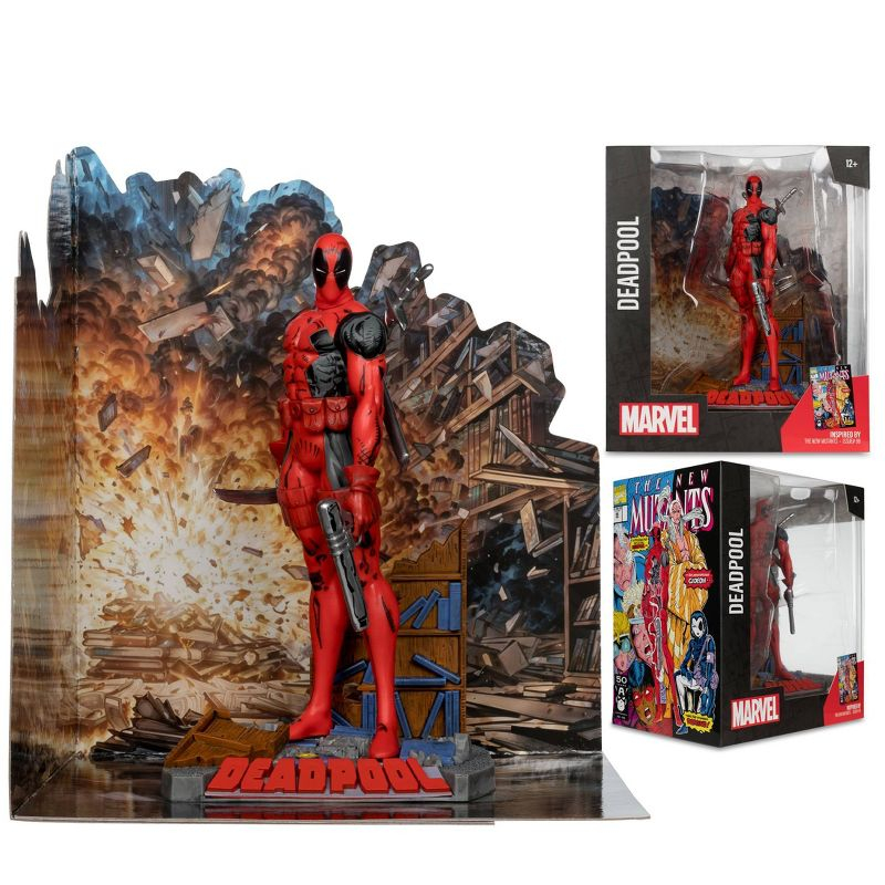 Marvel Deadpool 1:10th Scale Action Figure with Art Card