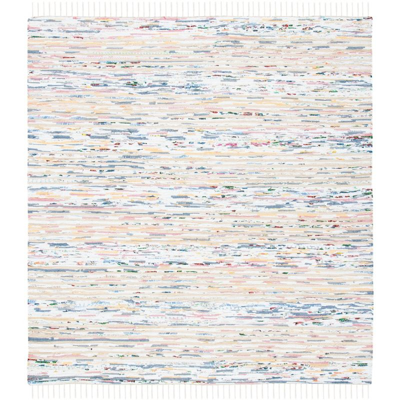 Montauk MTK625 Hand Woven Indoor Area Rug - Beige/Ivory - 6'x6' - Safavieh