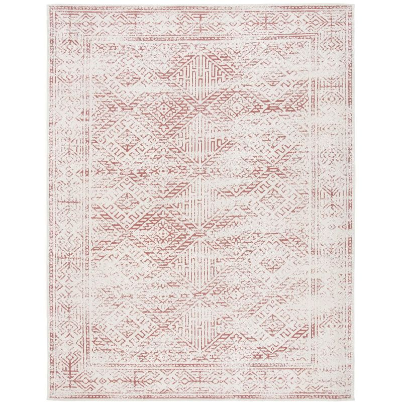 Classic Vintage CLV126 Woven Indoor Area Rug - Beige/Red - 6'x9' - Safavieh