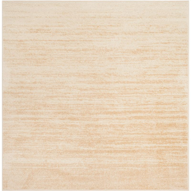 Adirondack ADR113 Non-Shedding Power Loomed Indoor Area Rug - Champagne/Cream - 6'x6' - Safavieh