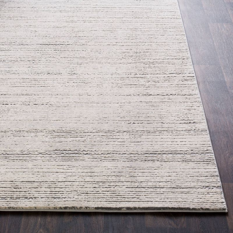 Livabliss 7'10"x10'2" Emma Modern Rug Gray: Stain & Fade-Resistant, Medium Pile, Indoor, Abstract Pattern
