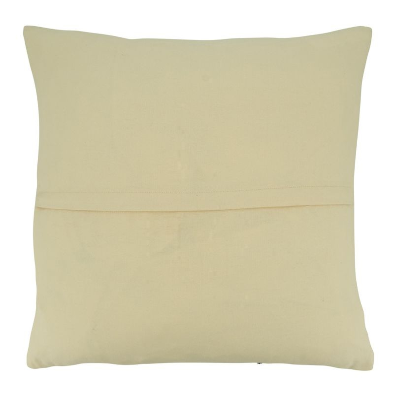 Saro Elka Collection Cotton Throw Pillow