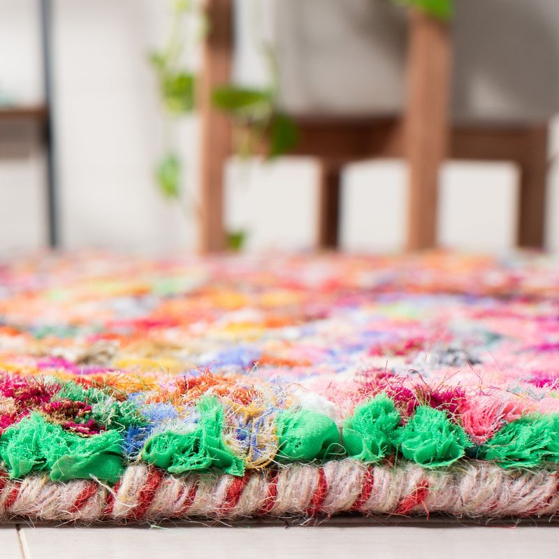 Nantucket NAN312 Hand Tufted Area Rug - Multi - 4'x4' - Safavieh.