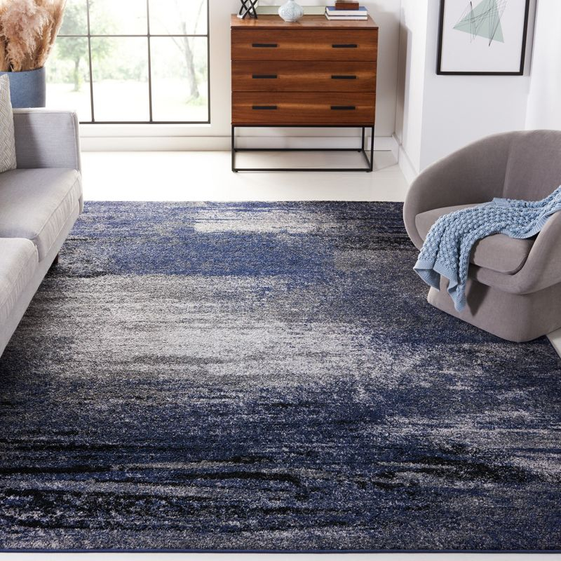 Adirondack ADR112 Machine Made Indoor Area Rug - Grey/Blue - 8'x10' - Safavieh