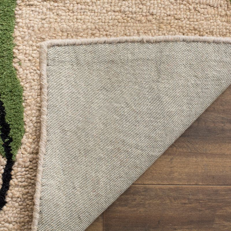 Blossom BLM678 Hand Hooked Accent Rug - Beige/Multi - 2'6"x4' - Safavieh.