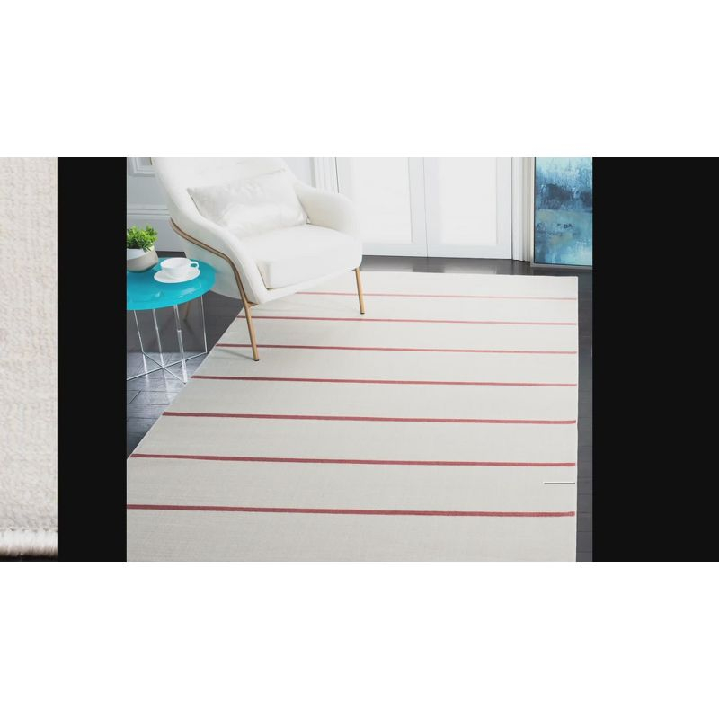 Orwell ORW391 Power Loomed Indoor Area Rug - 9'x12' - Ivory/Rust - Safavieh
