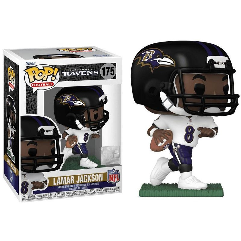 Funko Pop! NFL: Baltimore Ravens - Lamar Jackson (Away Uniform) #175 #65690