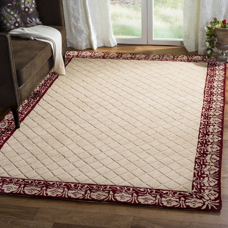 Safavieh Harrison Total Performance Hand Hooked Performance Bordered Rug