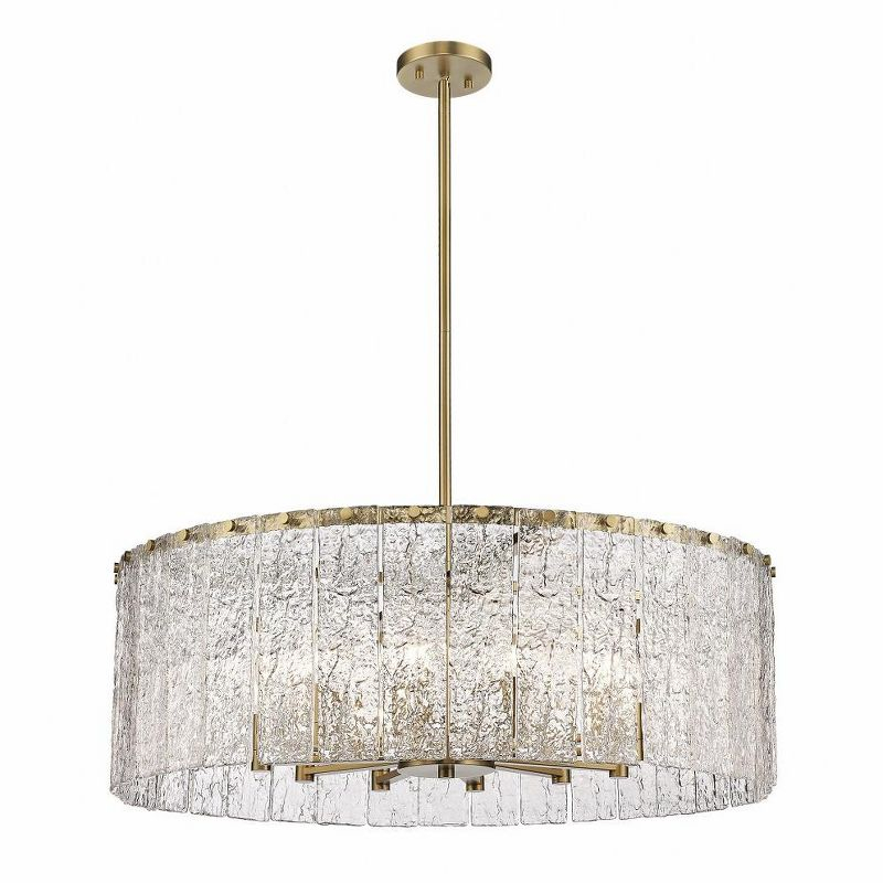 Z-Lite Glacier 12 - Light Chandelier in  Modern Gold