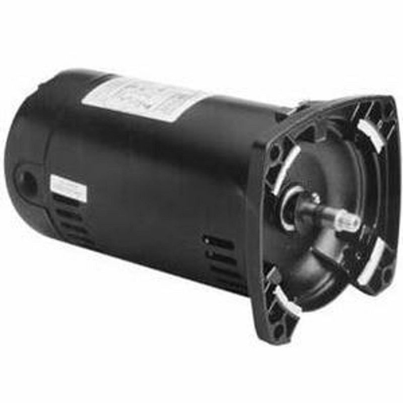 USQ1102 1 HP, 3450 RPM, 1.25 Service Factor, 48Y Frame, Capacitor Start/Capacitor Run, ODP Enclosure, Square Flange Pool Motor Replacement