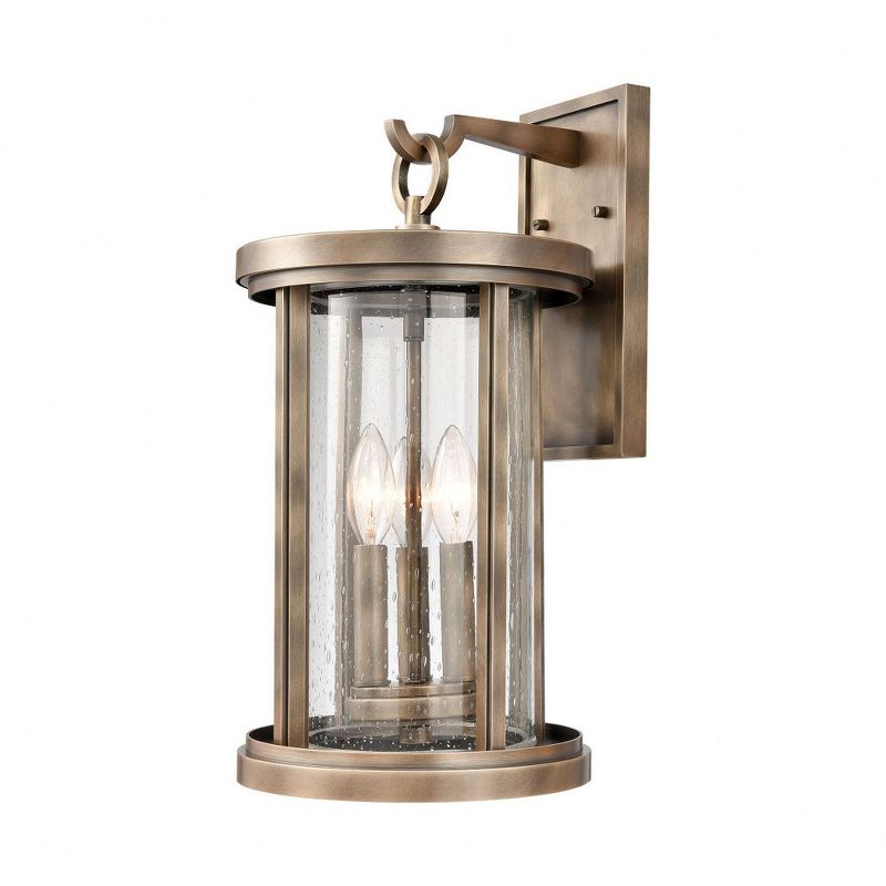 Elk Home Brison 3 - Light Wall Light in  Vintage Brass