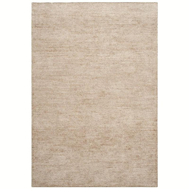 McArthur Stone Wash Hand Knotted 80% Viscose And 20% Cotton Solid Color Rug
