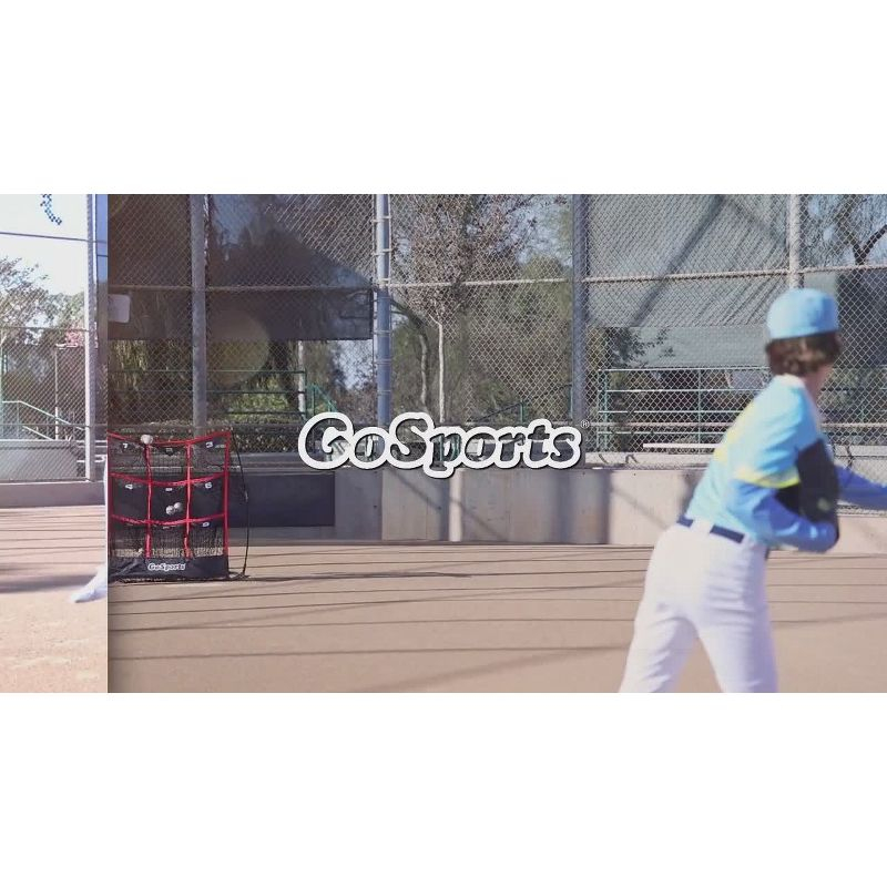 GoSports 9 Pocket Baseball and Softball Pitching Strike Zone Target Net