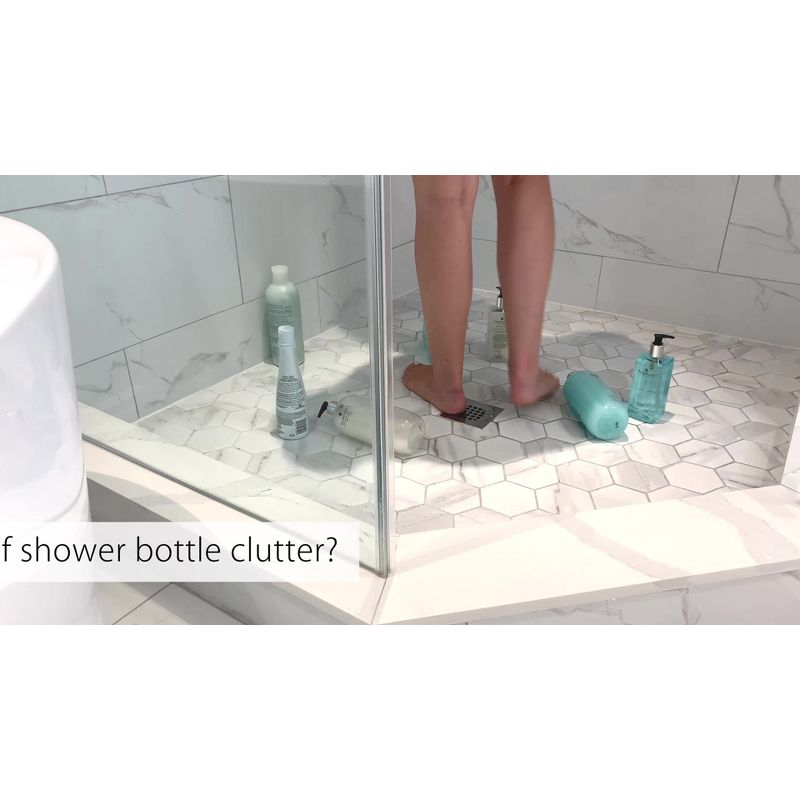 Better Living Products Shower Dispenser Chrome Buttons