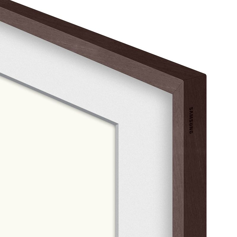 Samsung 43" The Frame Customizable Bezel - Modern Brown