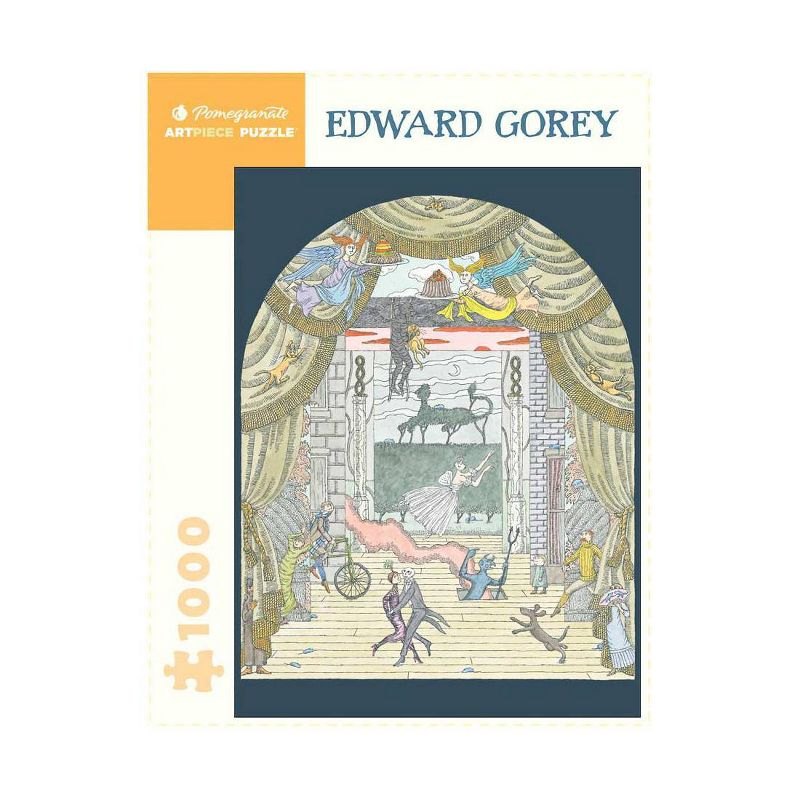 Pomegranate Edward Gorey Untitled Puzzle JIgsaw Puzzle - 1000pc