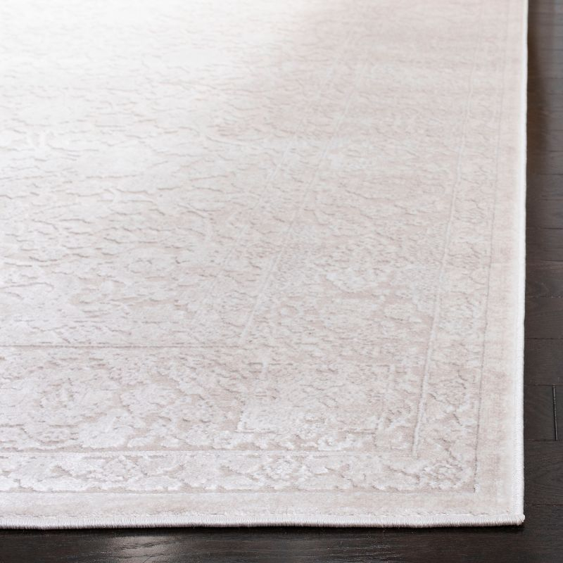 Reflection RFT667 Power Loomed Area Rug - Creme/Ivory - 4'x6' - Safavieh.