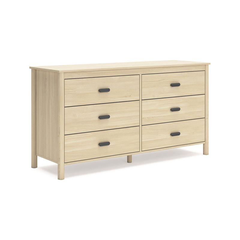 Signature Design by Ashley Cabinella Six Drawer Dresser, Tan