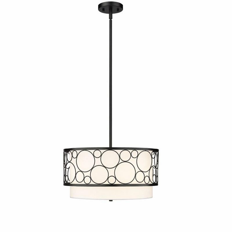 Z-Lite Kendall 3 - Light Pendant in  Matte Black