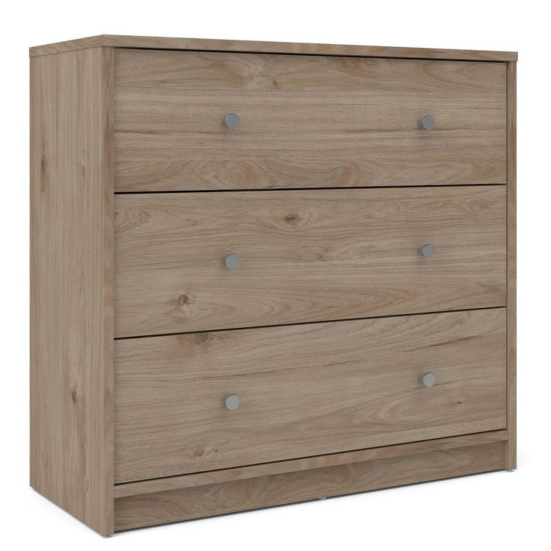 Tvilum, 3 Drawer Chest Jackson Hickory