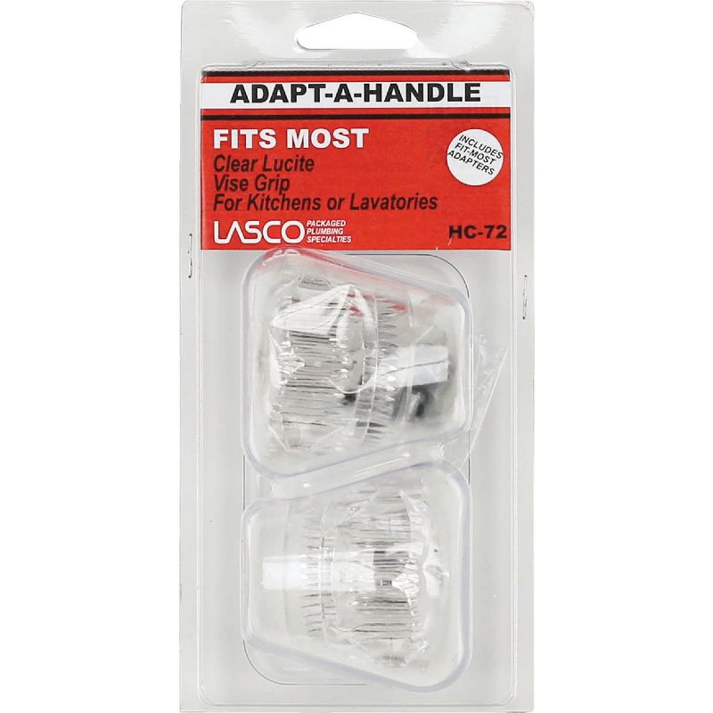 Lasco  Universal Hot & Cold Clear Tub & Shower Handle Kit HC-72