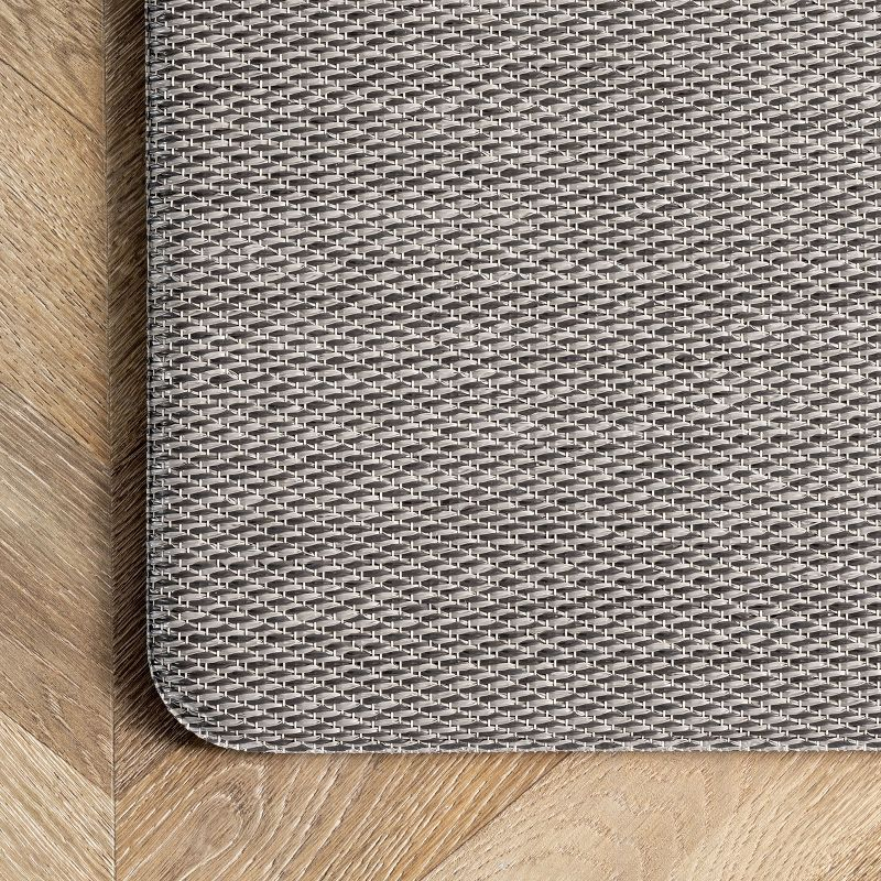 Nuloom Casual Braided Anti Fatigue Kitchen or Laundry Room Comfort Indoor Mat
