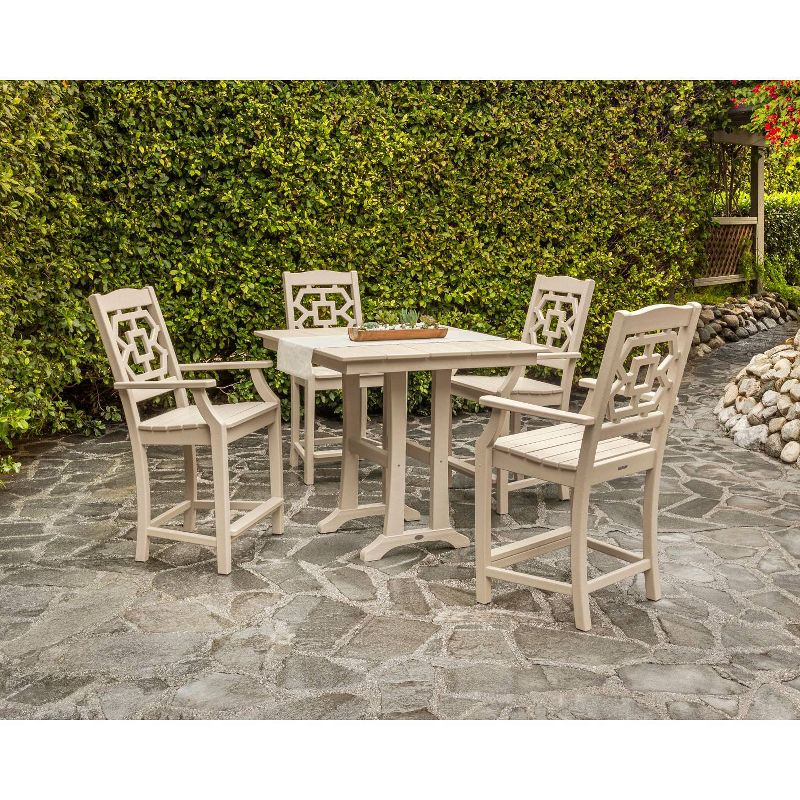 Farmhouse Trestle Bar Table