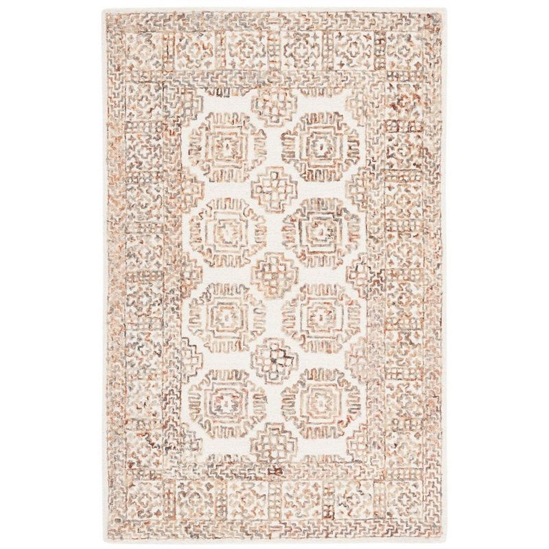 Aspen APN132 Hand Tufted Area Rug  - Ivory/Sage - 3'x5' - Safavieh.