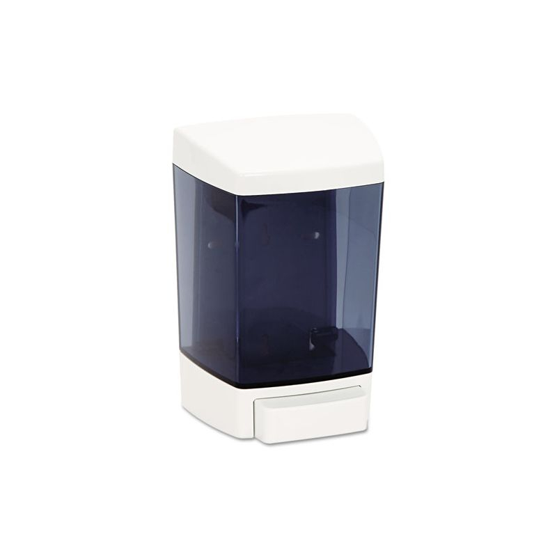 Impact Clearvu ClearVu Plastic Soap Dispenser, 46 oz, 5.5 x 4.25 x 8.5, White